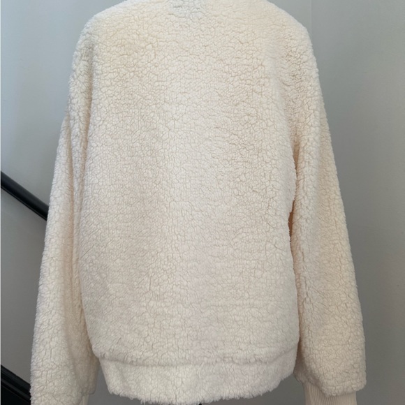 NWT - Ugg Annalise Teddy Jacket in White/Cream - Picture 3 of 13